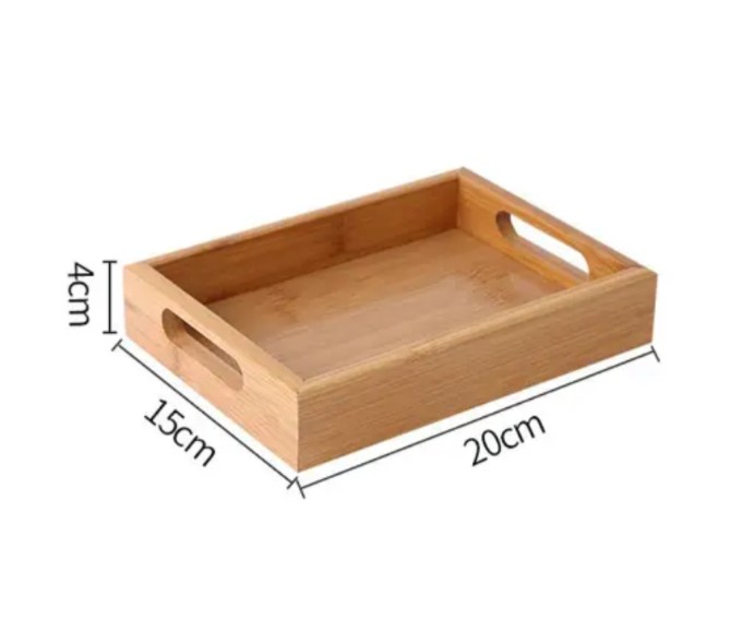 Bamboo tea tray